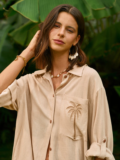 İşleme Detaylı Şort Takım