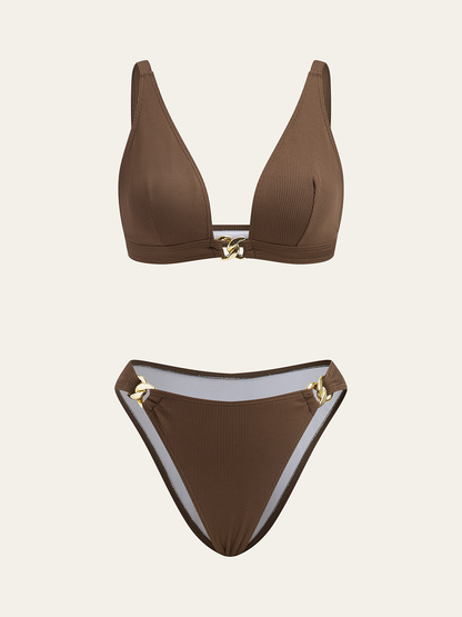 Metal Dekorasyon Takımı Bikini Tarzında Şık Bir Dokunuş İçin