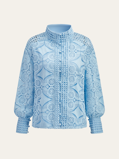 Kemer Hariç Dantelli Puff Kol Şort Takımı