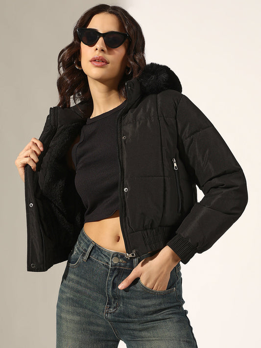 Talia Kapüşonlu Puffer Mont