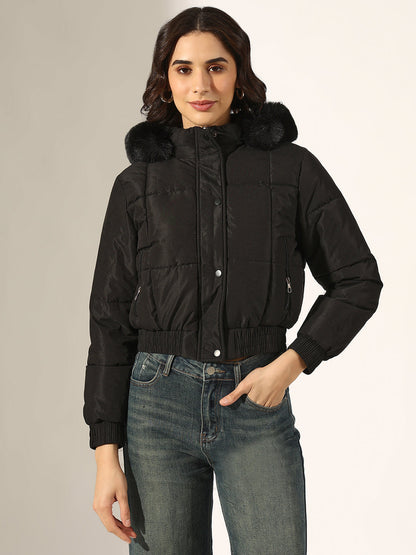 Talia Kapüşonlu Puffer Mont