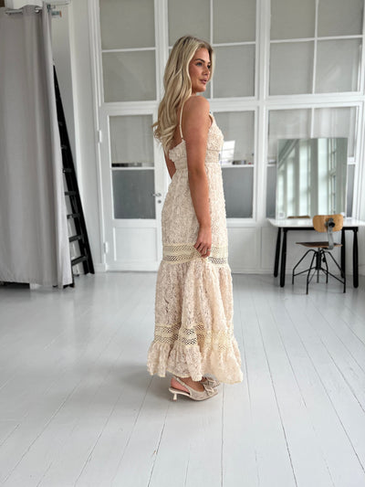 Ophelyn Kadife Midi Elbise