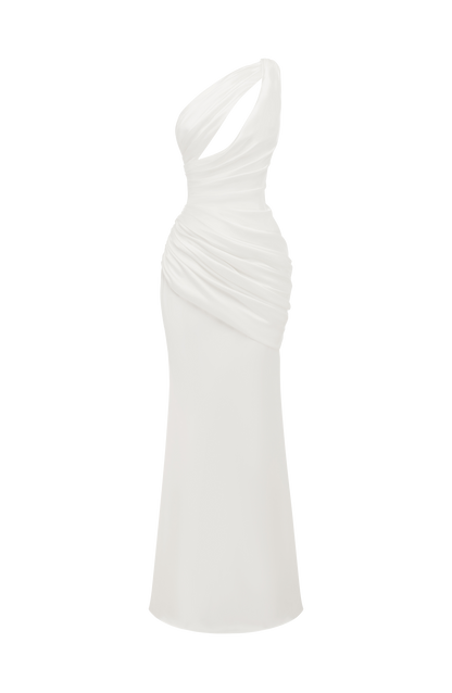 Emina Maxi Elbise – Fildişi