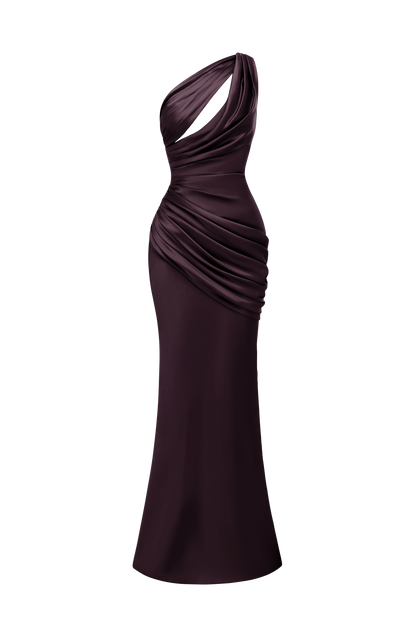 Emina Maxi Elbise – Mürdüm
