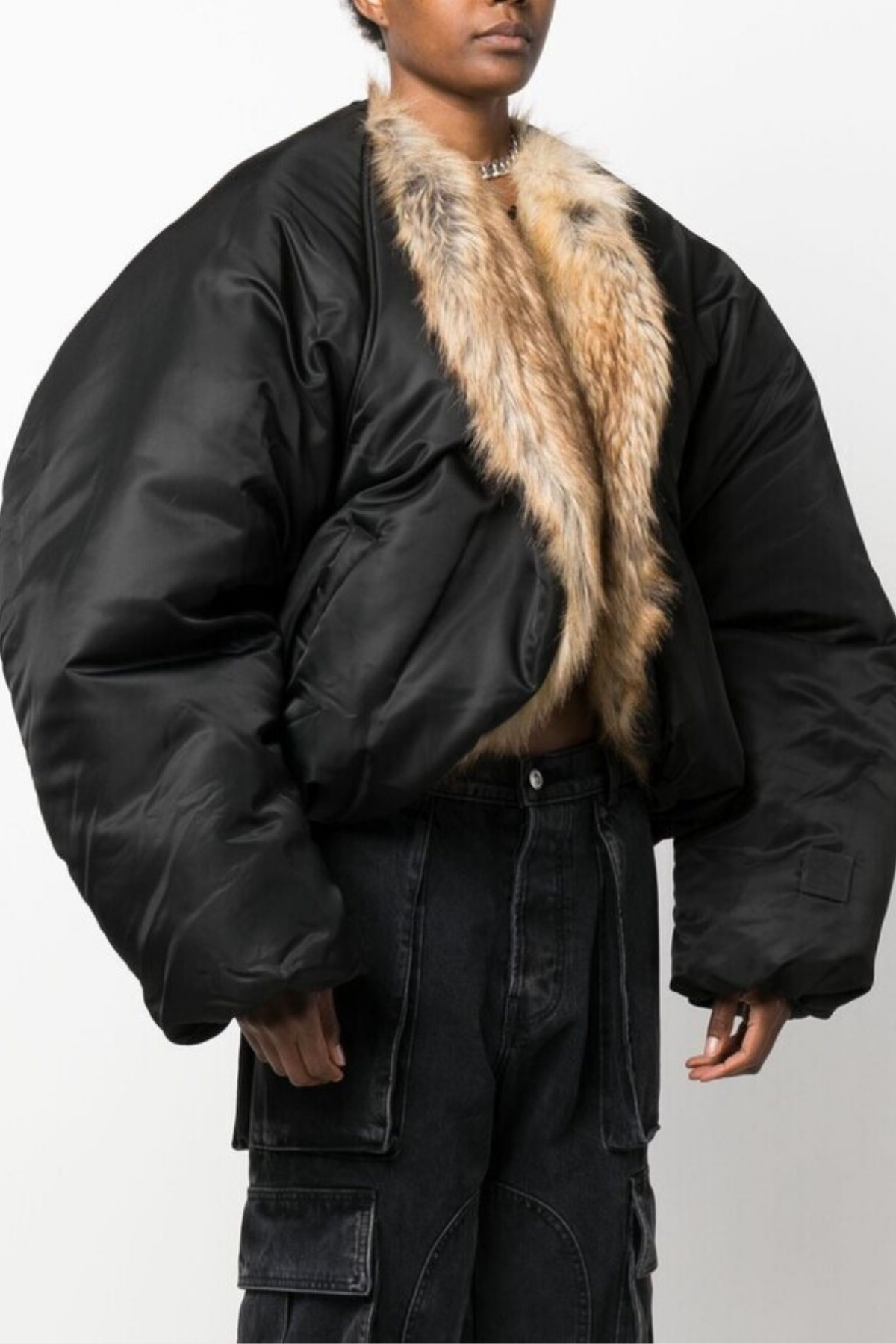 Emily Black Şişme Ceket