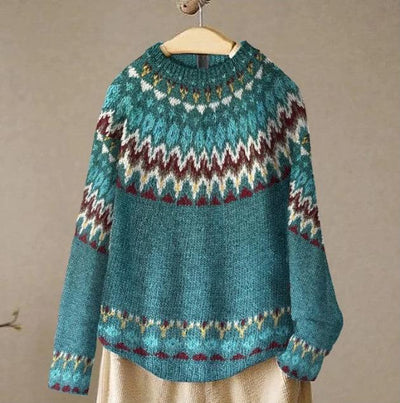 Boho Wave Knit Kazak