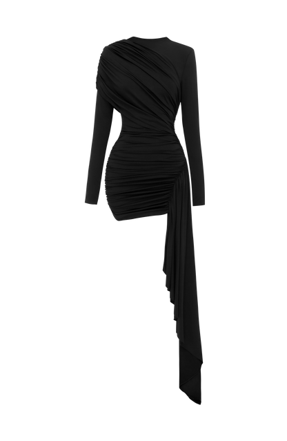 Jovanna Mini Elbise - Siyah