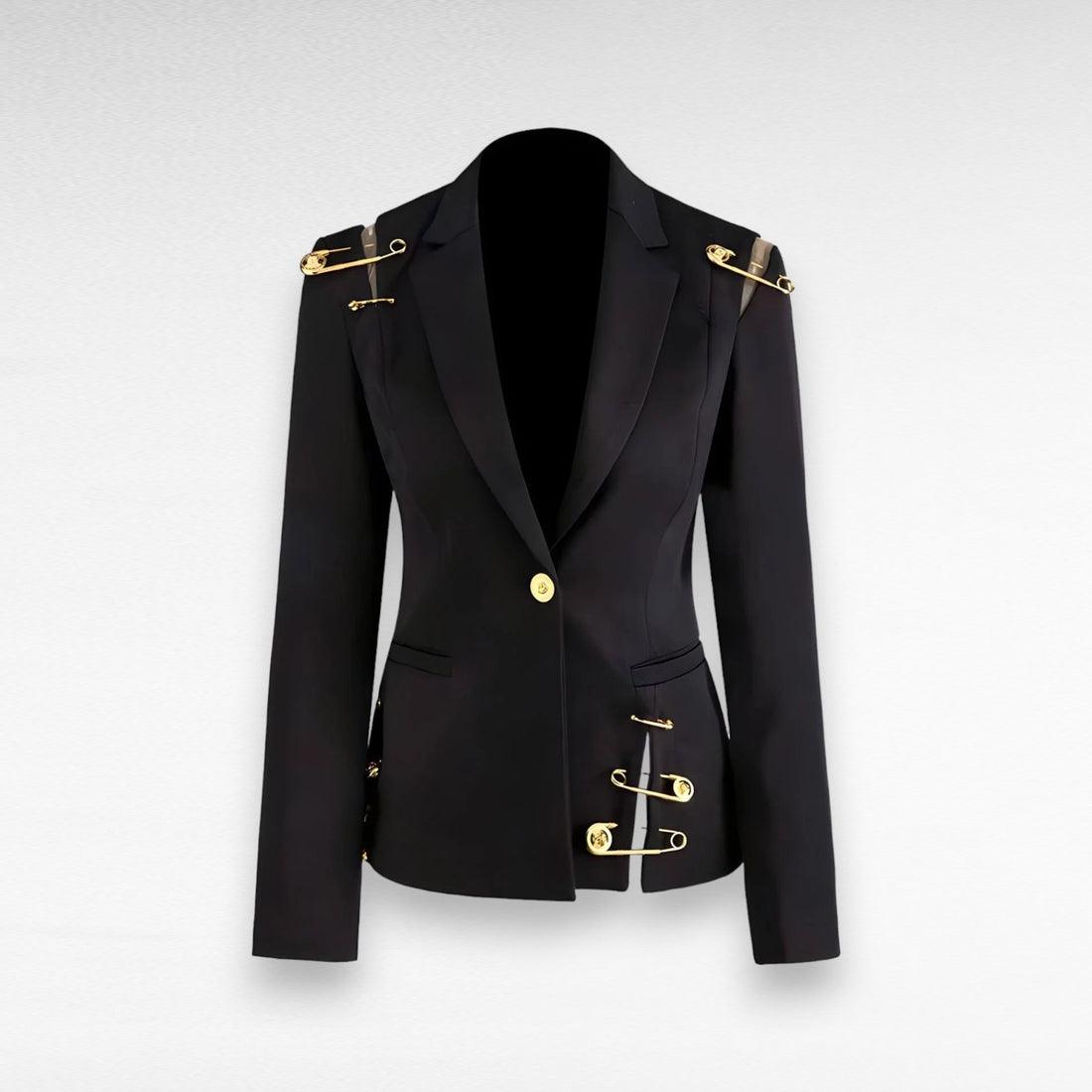 Velour City Blazer Ceket