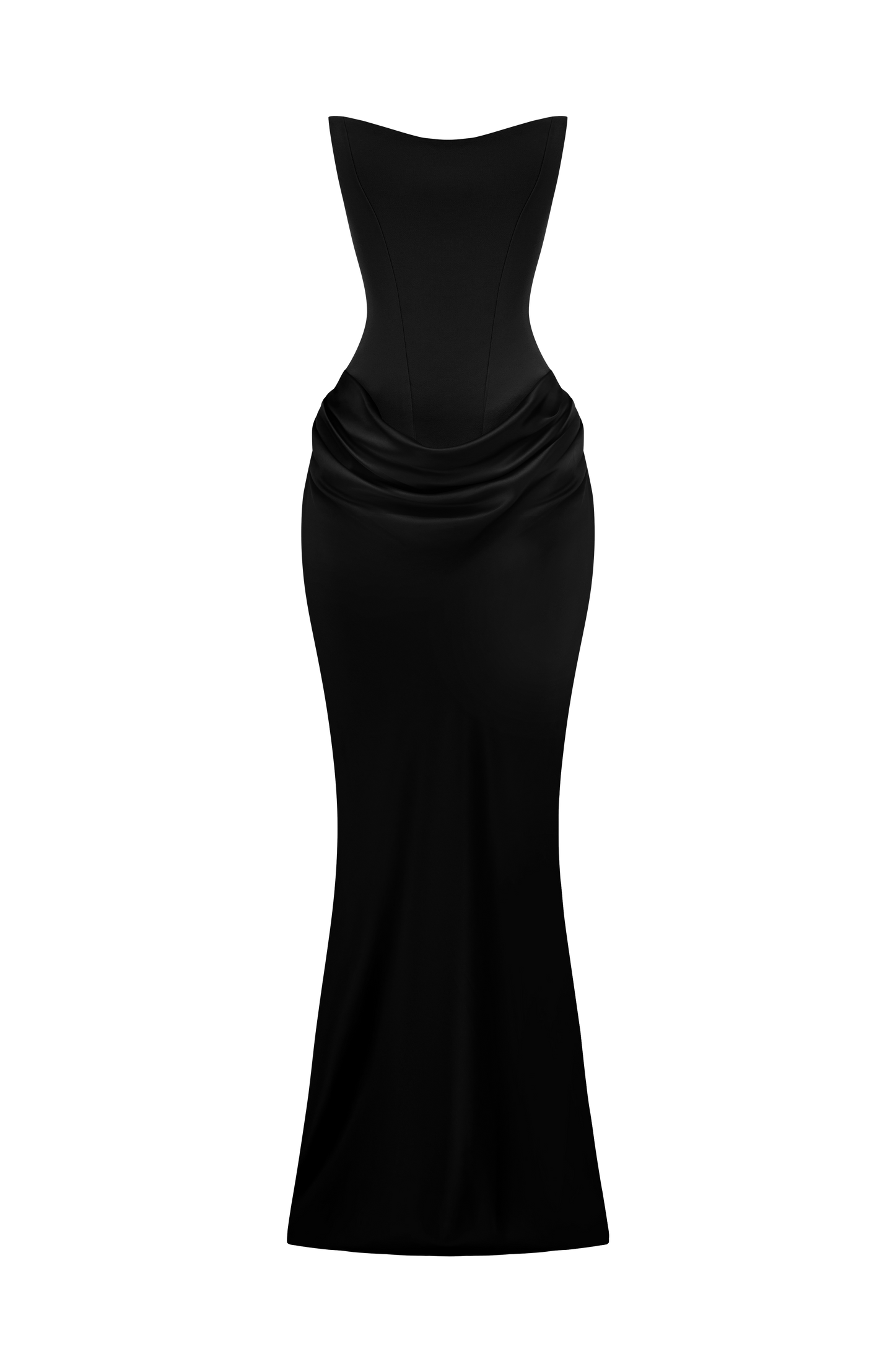 Marielle Maxi Elbise – Siyah
