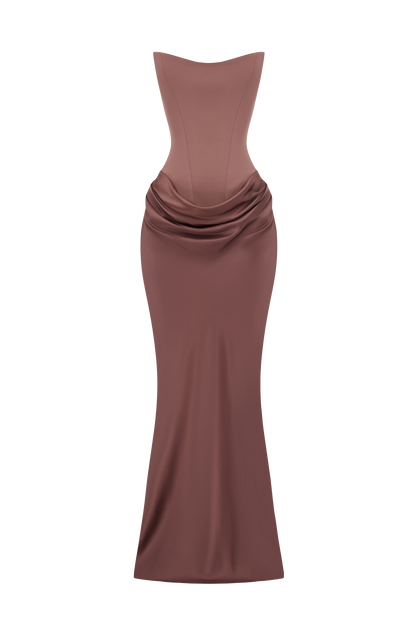 Marielle Maxi Elbise – Gül Kurusu