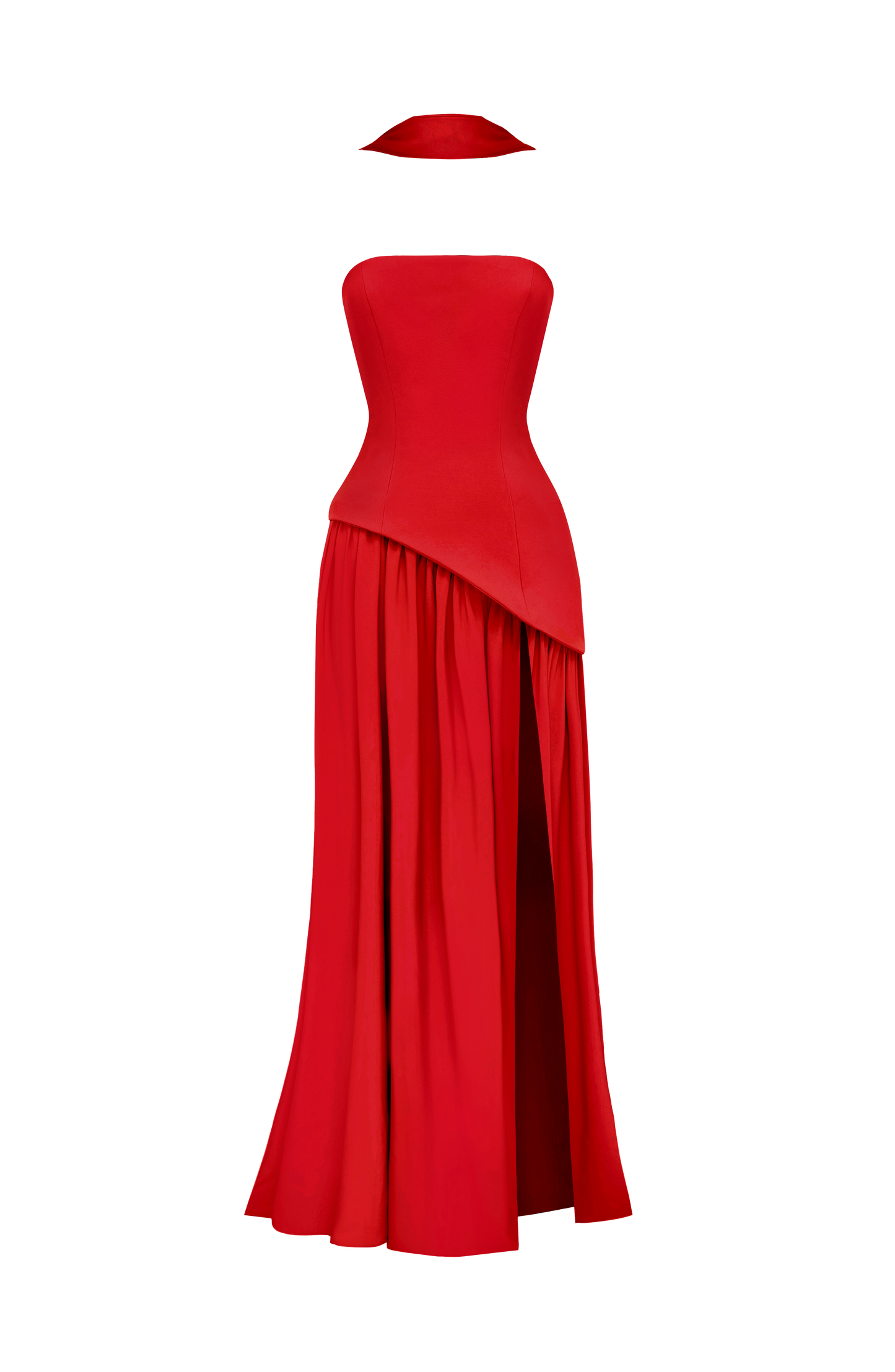 Maliyah Maxi Elbise – Kırmızı