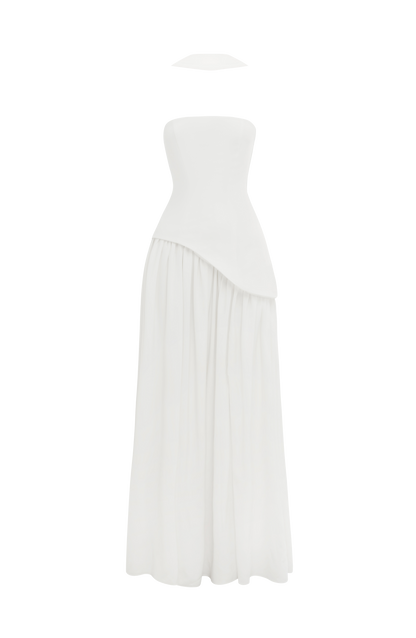 Maliyah Maxi Elbise – Fildişi