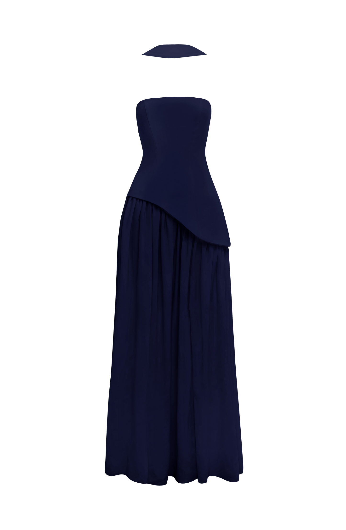 Maliyah Maxi Elbise – Lacivert
