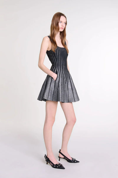 Livia Örgü Mini Elbise