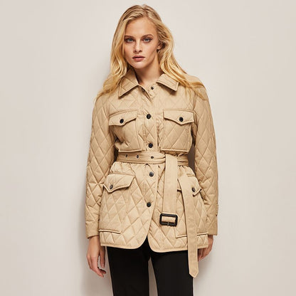 Midnight Luxe Kapitone jacket Mont