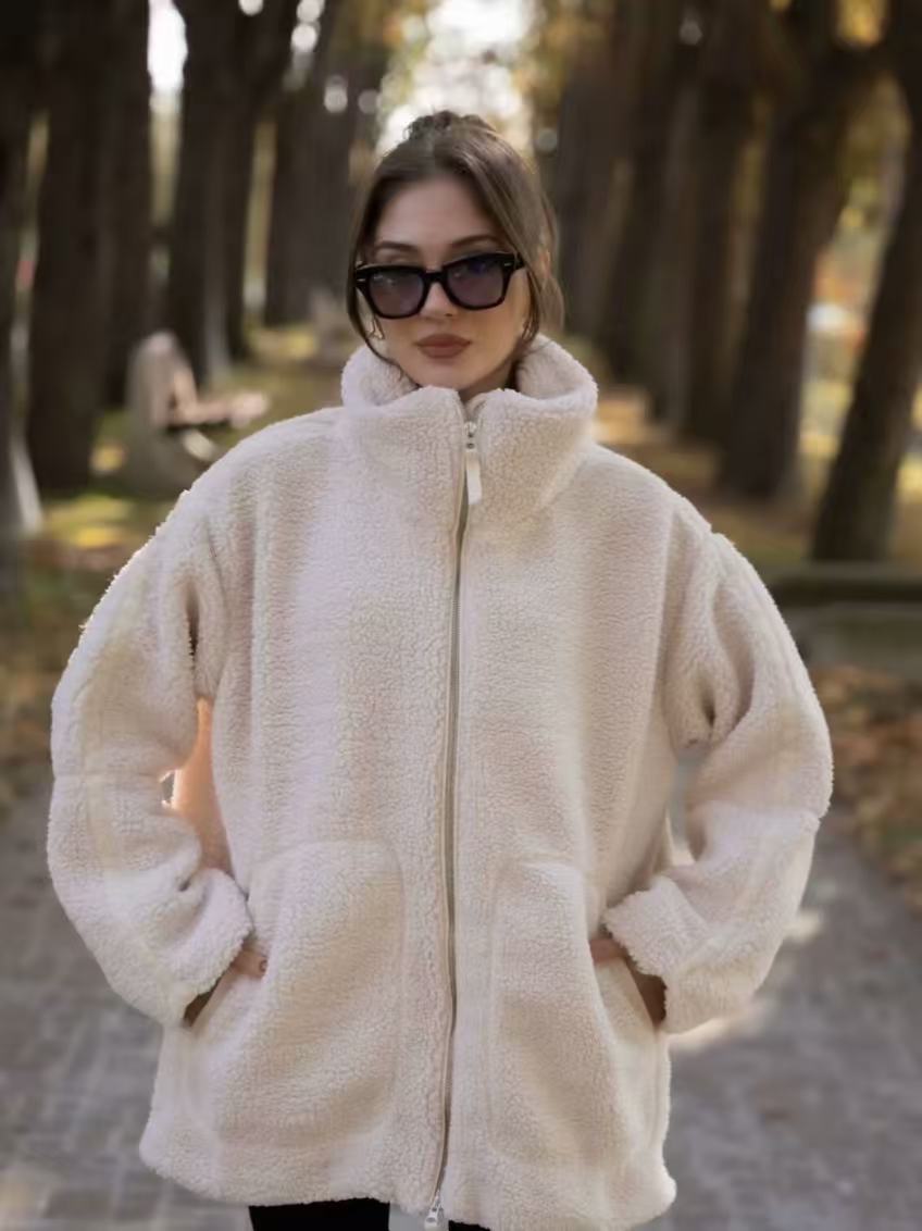 Dik Yakalı Mont