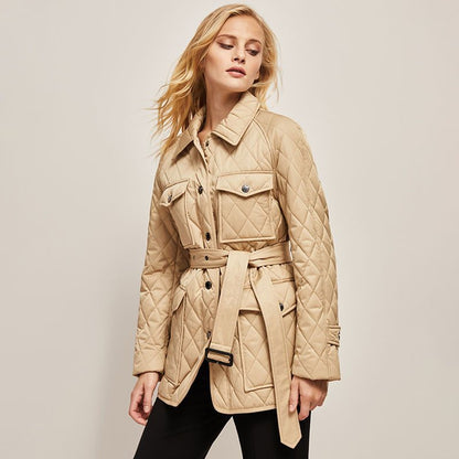 Midnight Luxe Kapitone jacket Mont