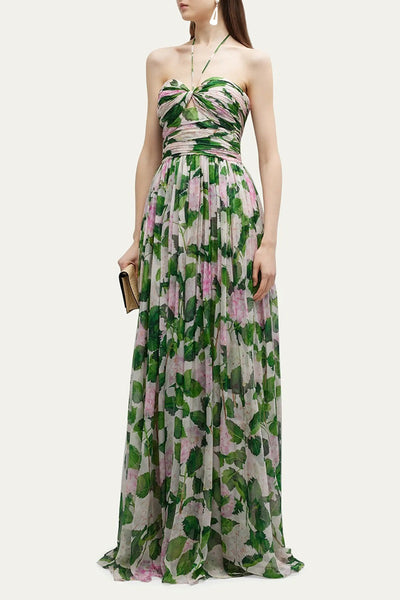Madelaine Çiçekli Maxi Elbise