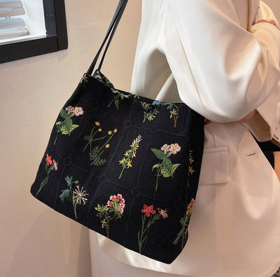 Corarity Flower Tote Çanta