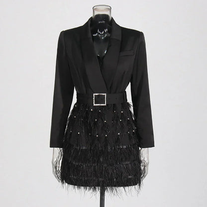 Delicia Blazer Mini Elbise