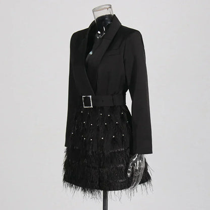 Delicia Blazer Mini Elbise