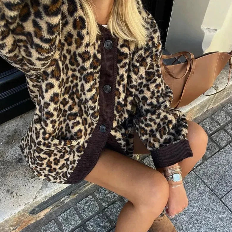 Corarity™ | Chic Leopar Cardigan