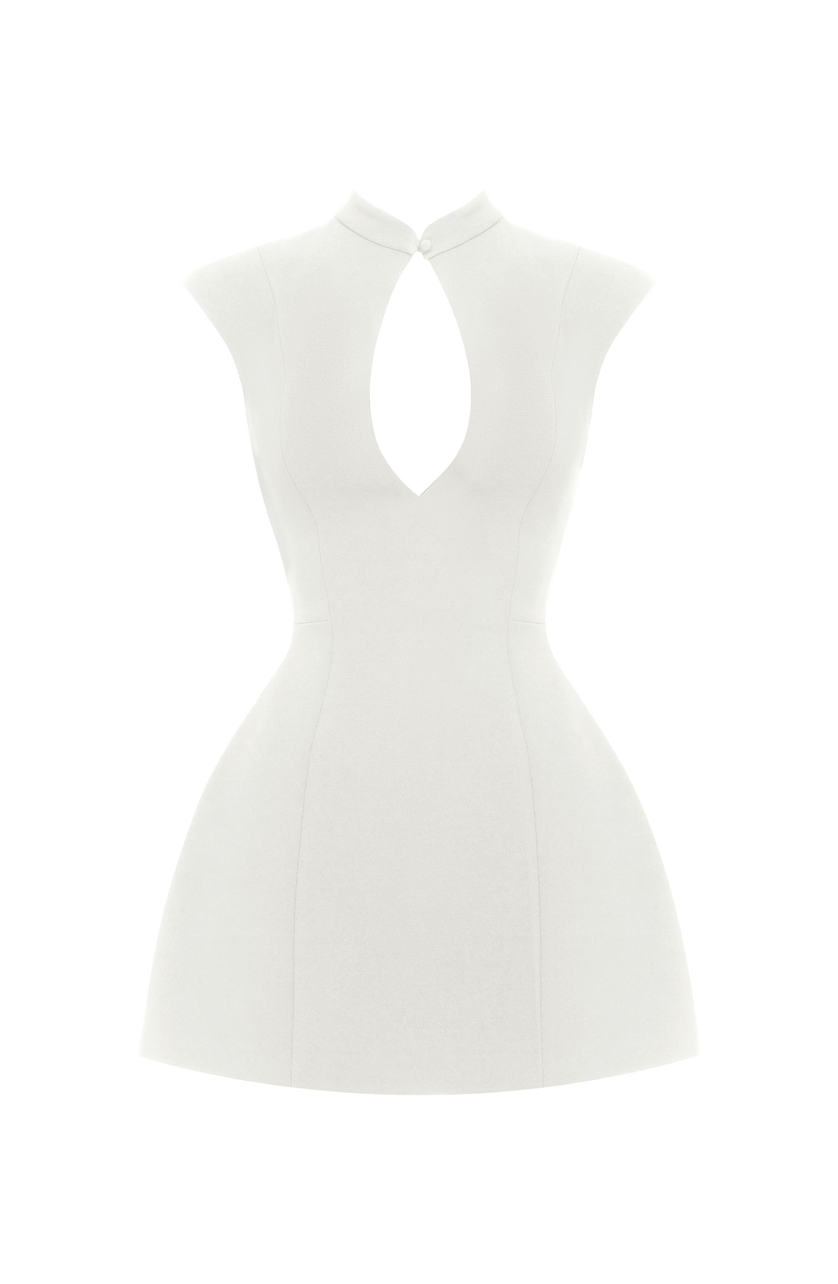 Sakura Mini Elbise - Beyaz