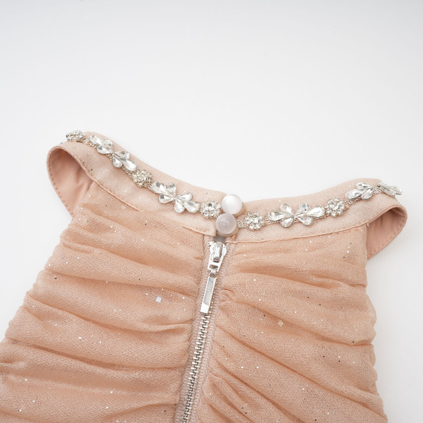 Seraphina Kristal Detaylı Mini Elbise