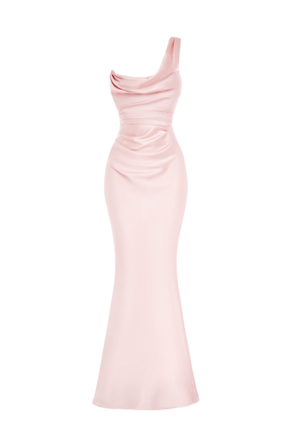 Thalassa Maxi Elbise – Pudra Pembe
