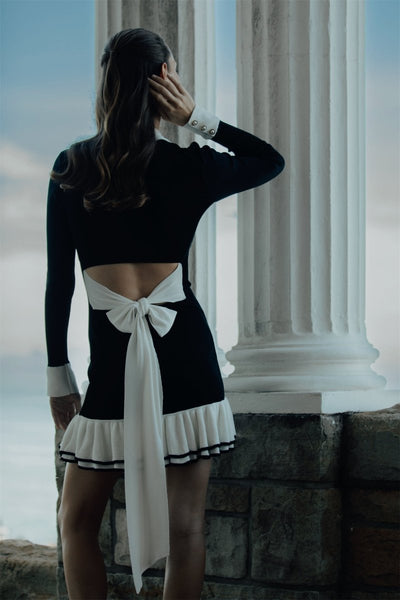 Volanlı Mini Elbise