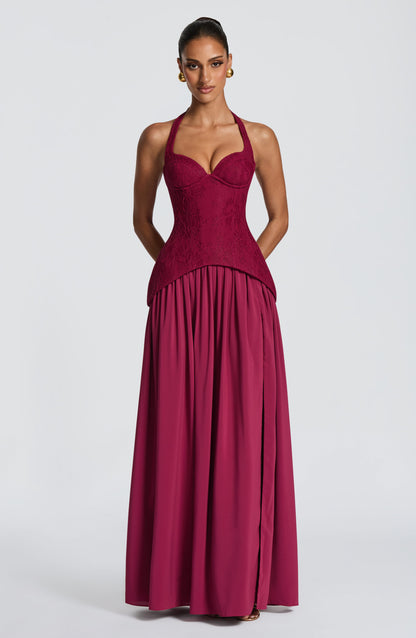 Almira Maxi Elbise – Dut Kurusu