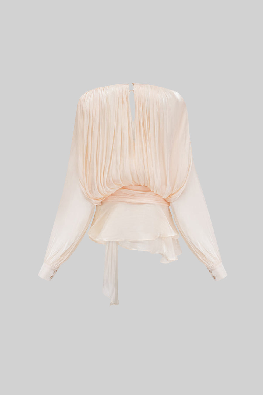 Seraphina Drapeli Fırfır Detaylı Mini Elbise