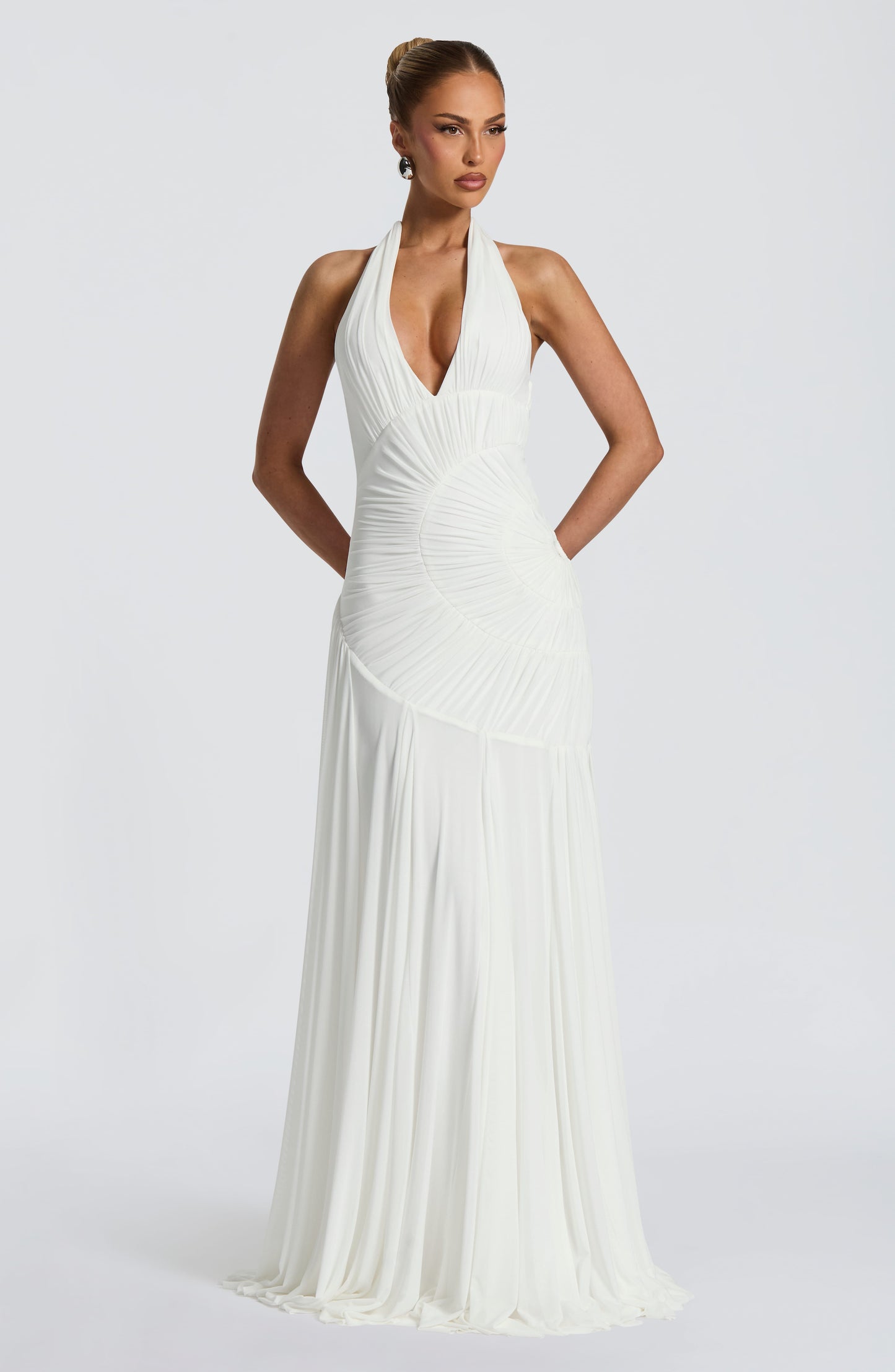 Selira Maxi Elbise – Fildişi
