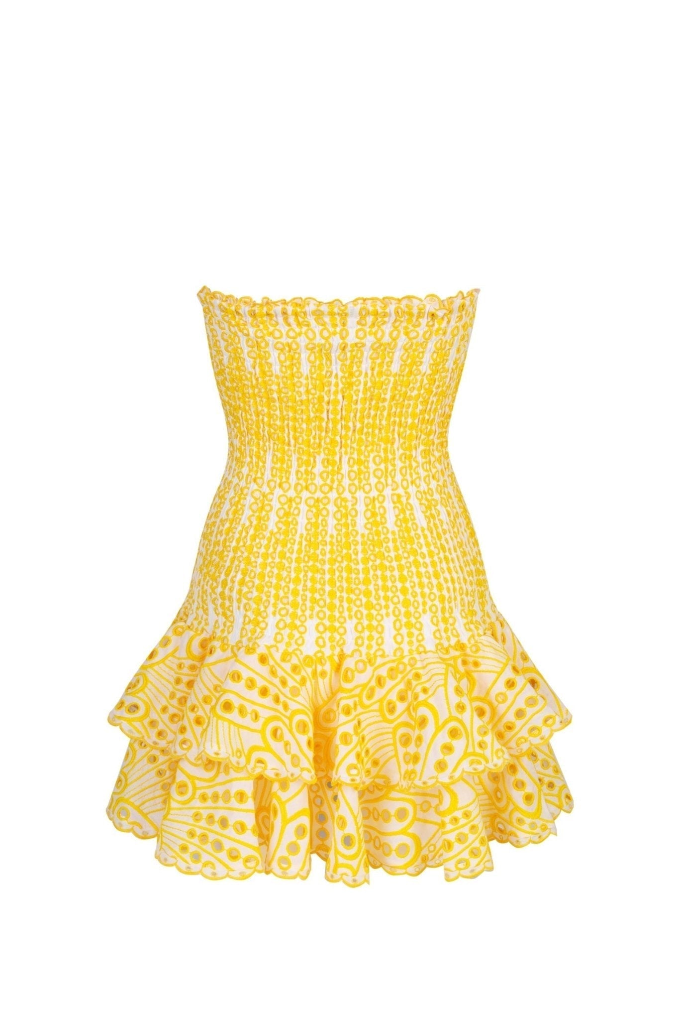 Dolly Dantelli Straplez Mini Elbise
