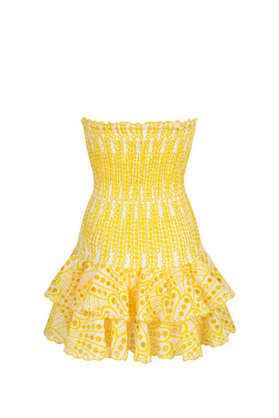 Dolly Dantelli Straplez Mini Elbise