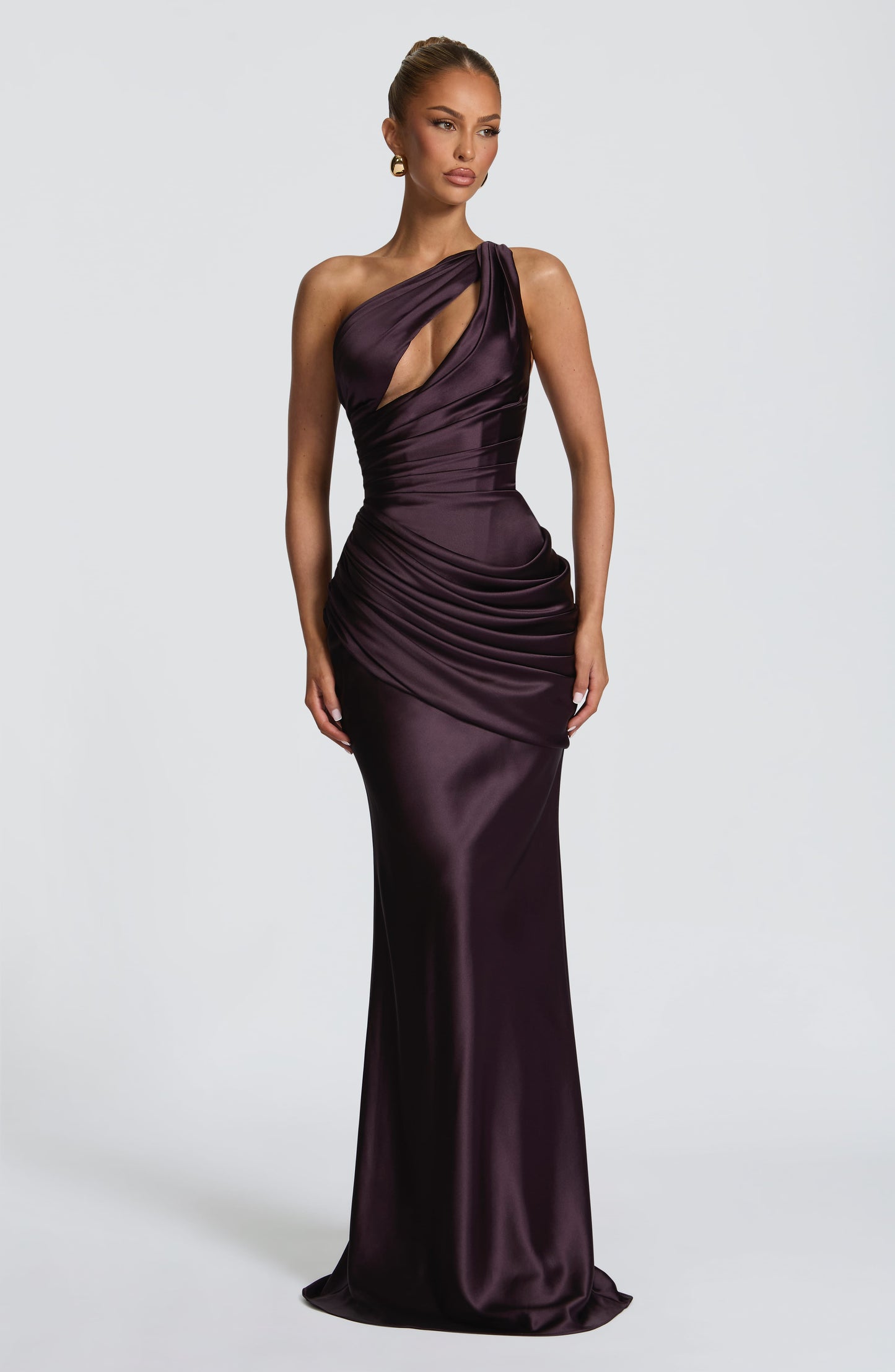 Emina Maxi Elbise – Mürdüm