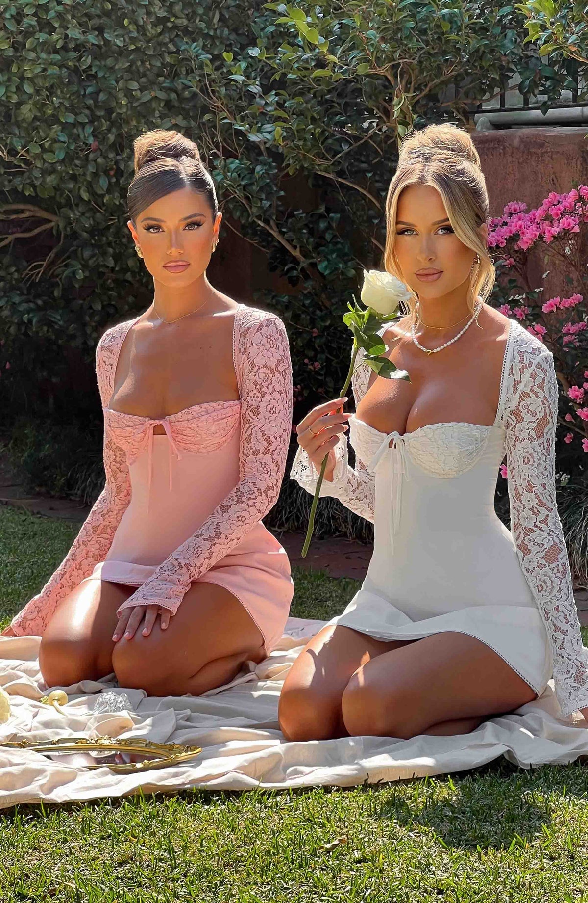 Jacinta Mini Elbise – Fildişi