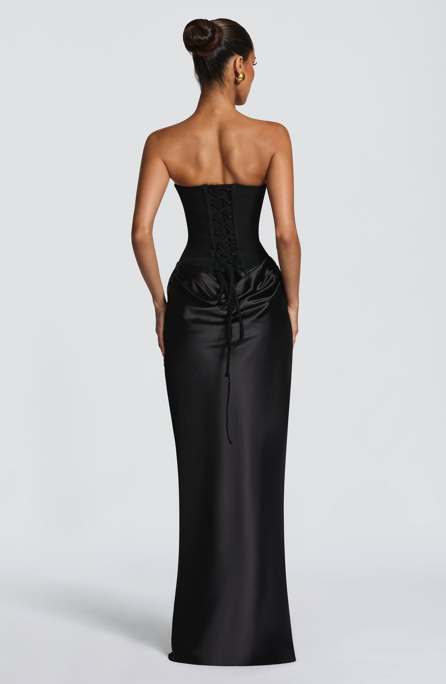 Marielle Maxi Elbise – Siyah