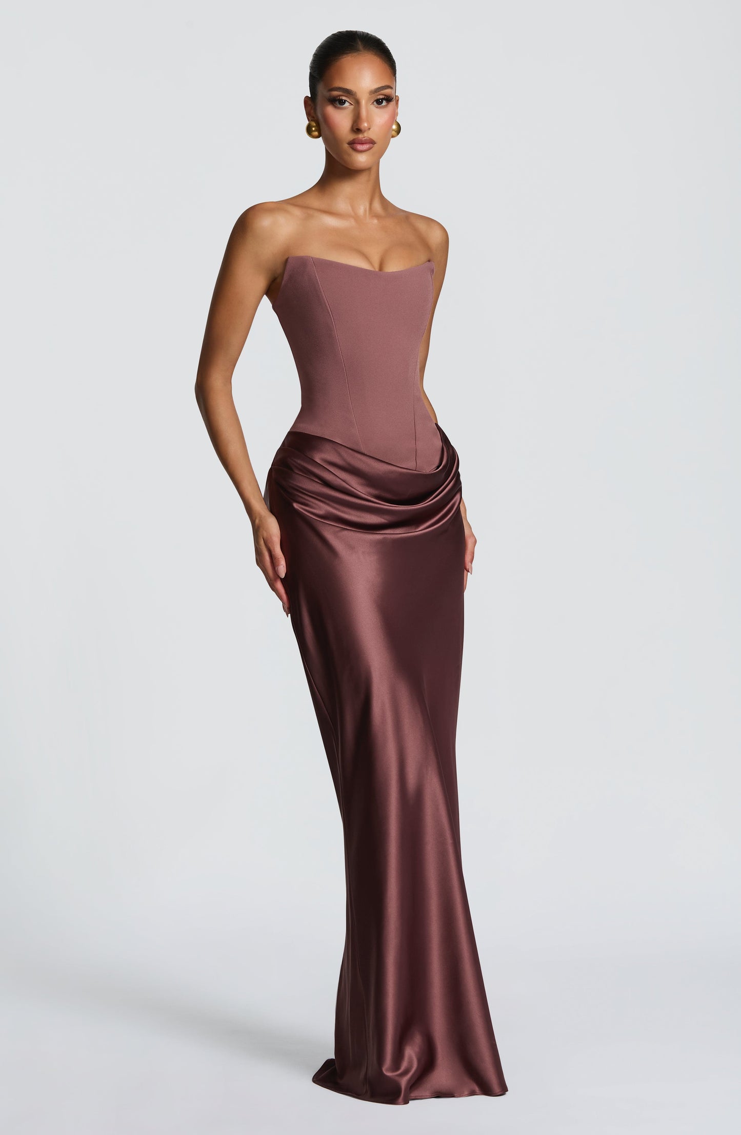 Marielle Maxi Elbise – Gül Kurusu