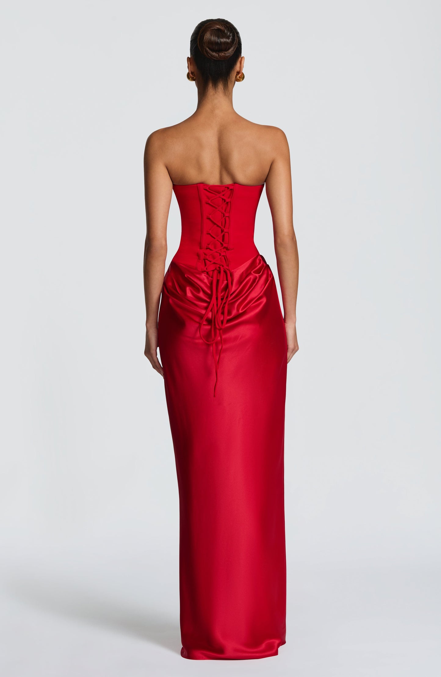 Marielle Maxi Elbise – Kırmızı