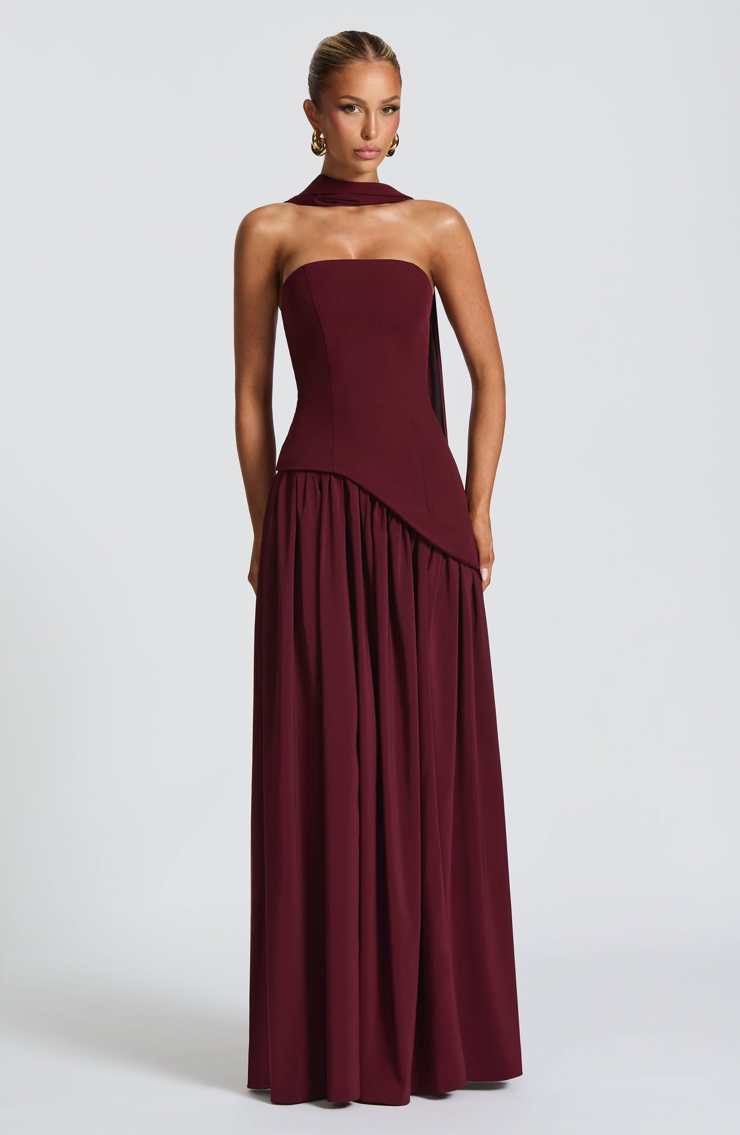 Maliyah Maxi Elbise – Vişne Çürüğü