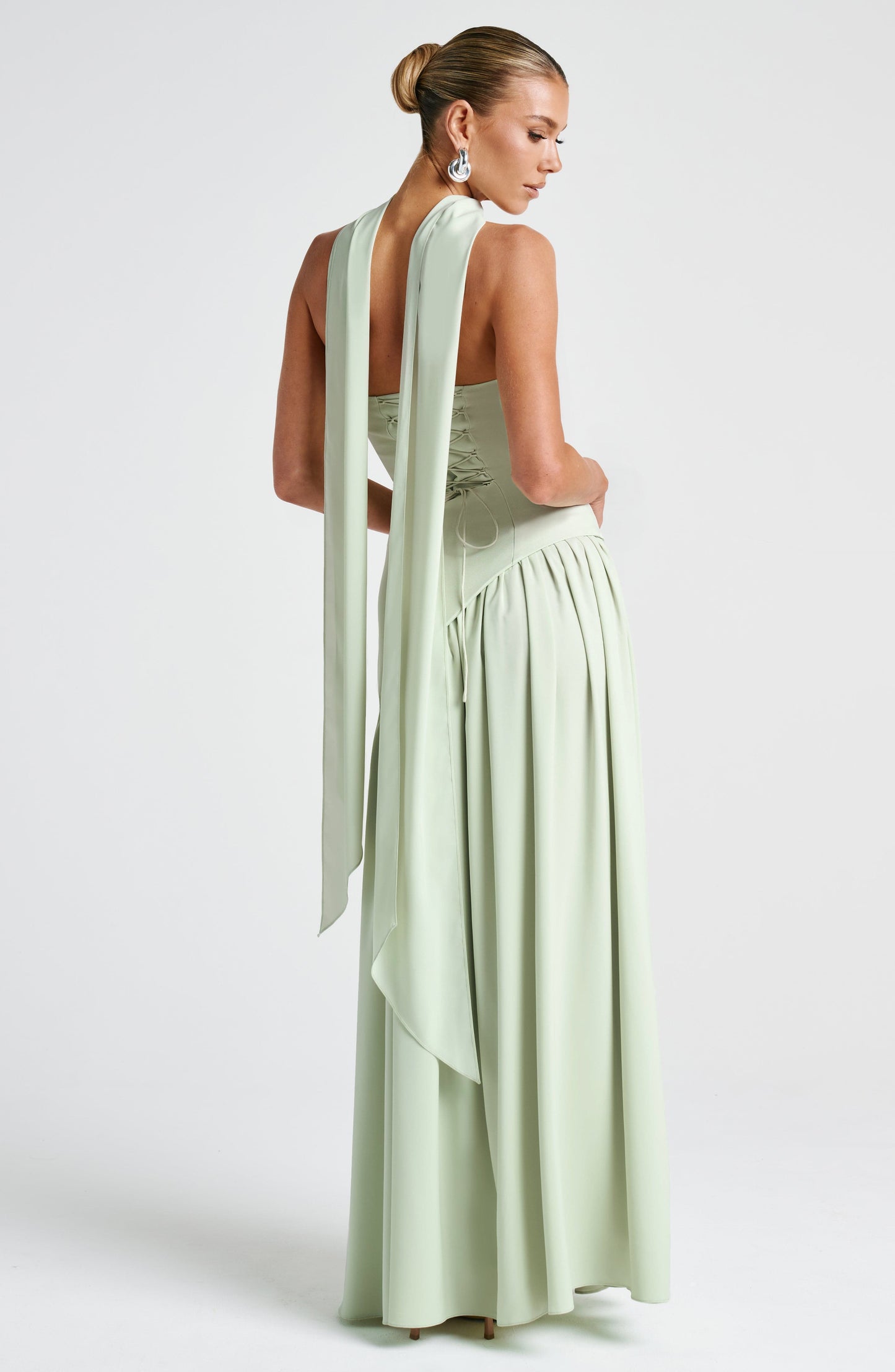 Maliyah Maxi Elbise – Mint Yeşili