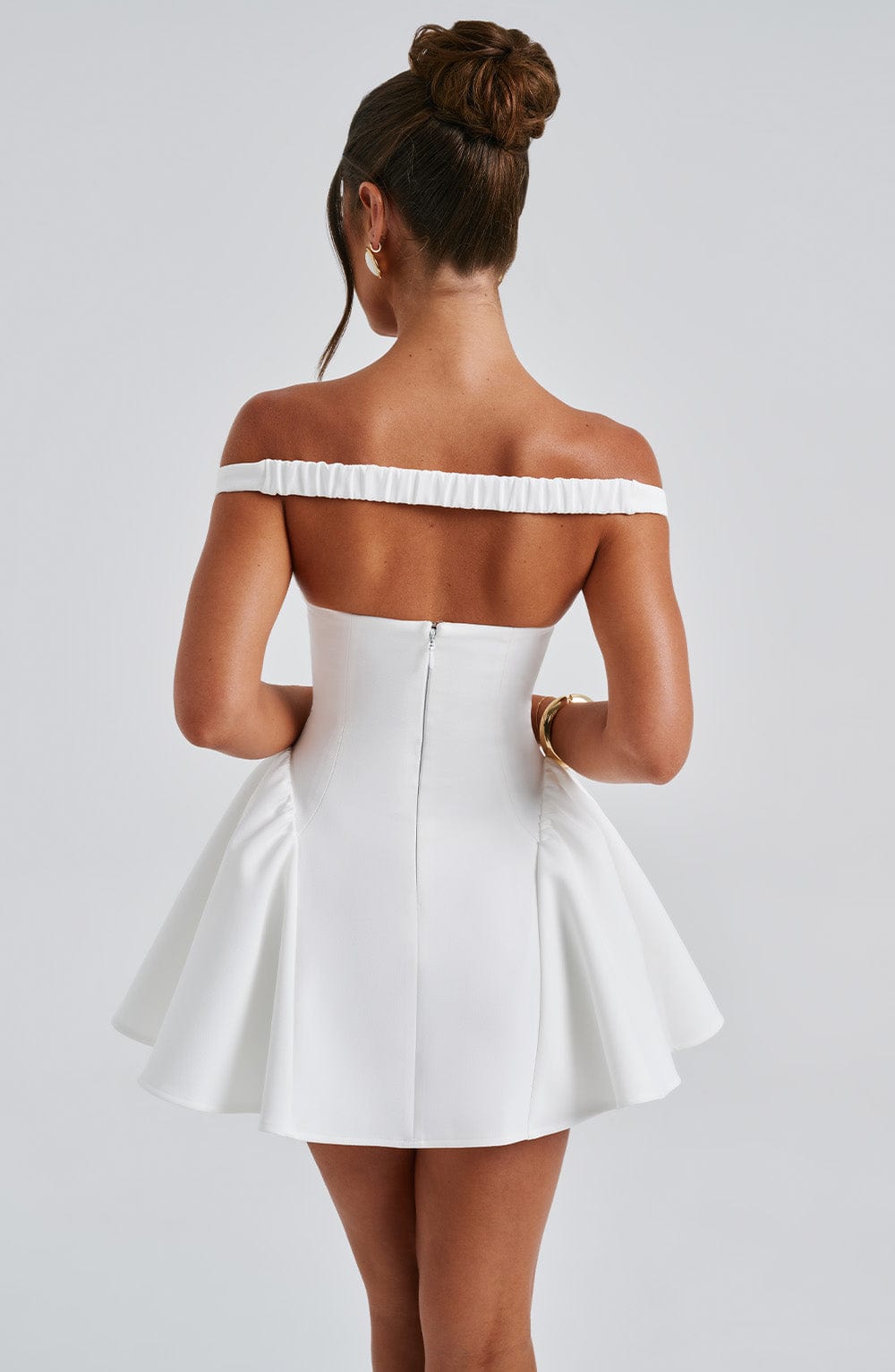 Marla Mini Elbise - Beyaz
