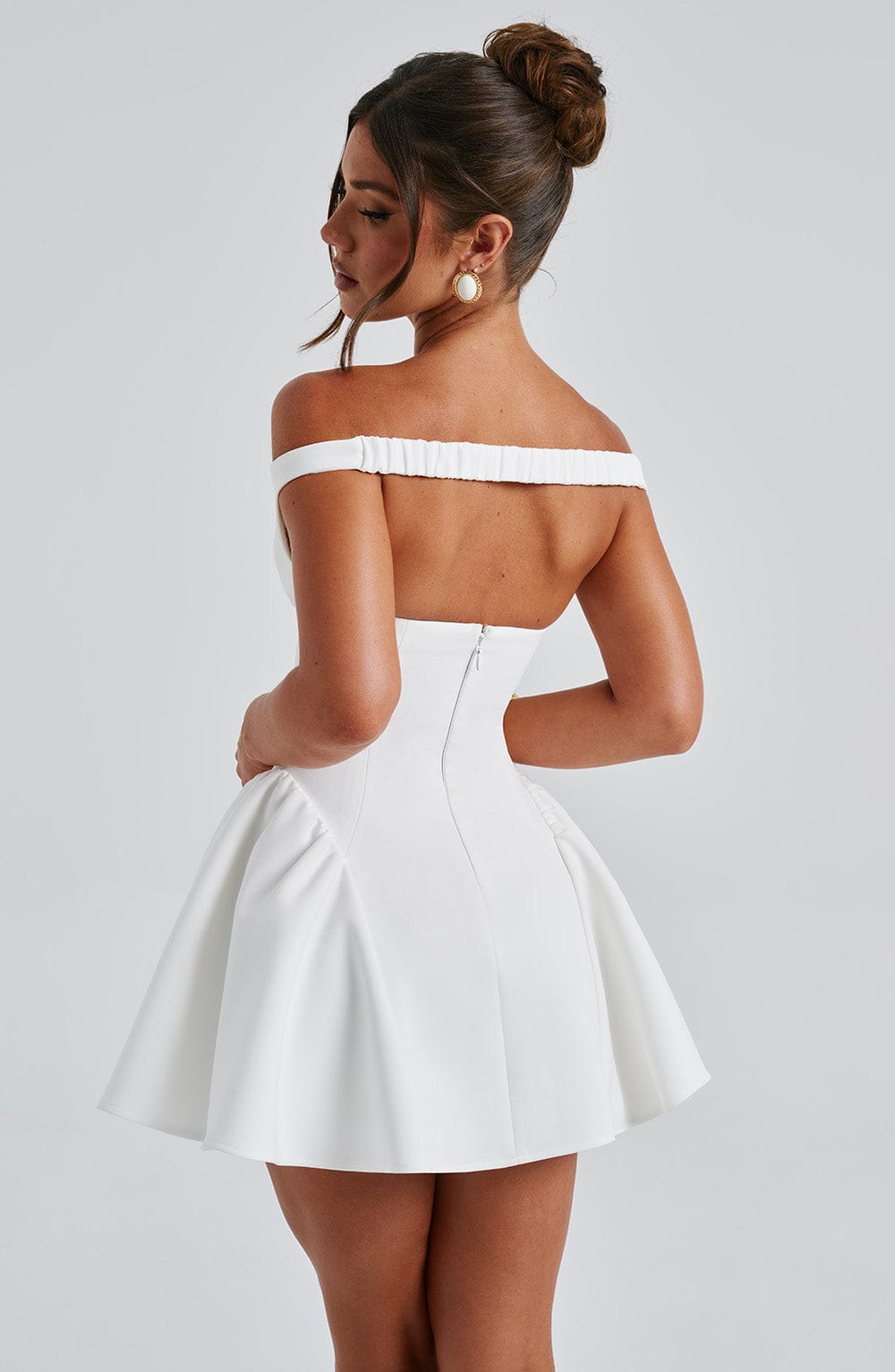 Marla Mini Elbise - Beyaz