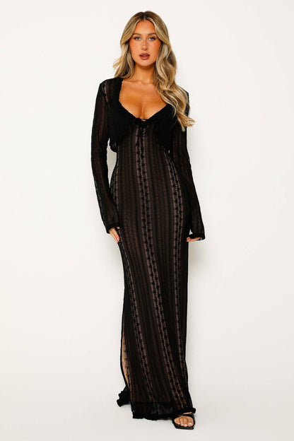 Melinda Dantel Maxi Elbise