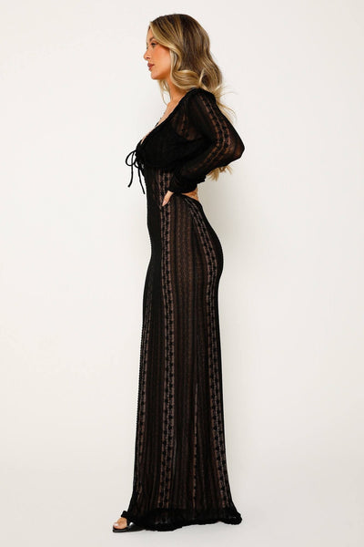 Melinda Dantel Maxi Elbise