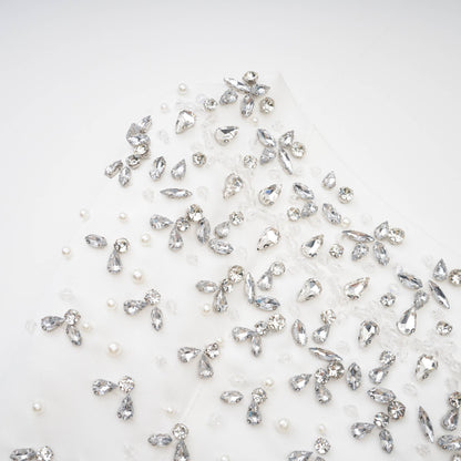 Bella Kristal Taşlı Mini Elbise