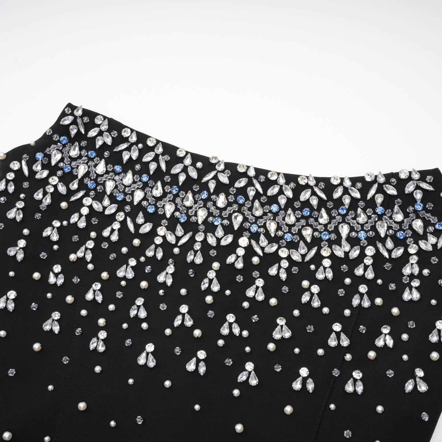 Bella Kristal Taşlı Mini Elbise