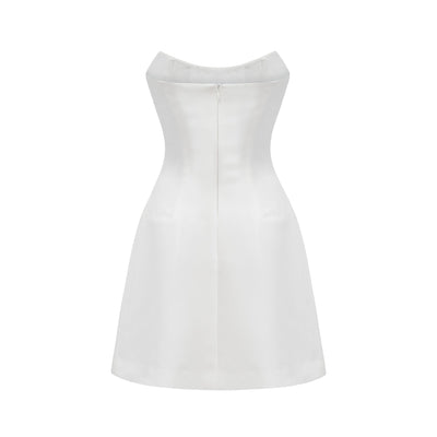 Bella Kristal Taşlı Mini Elbise