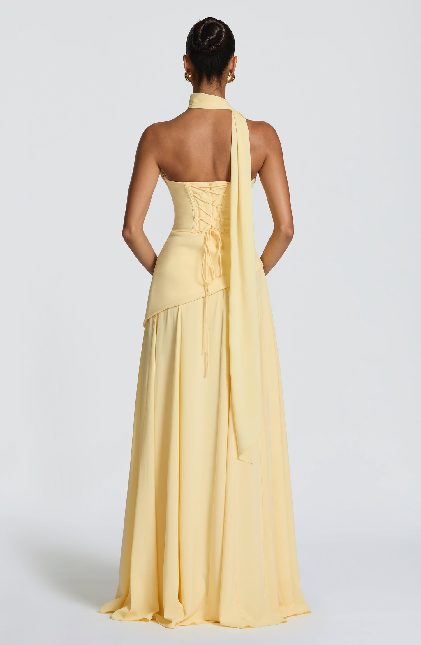 Patricia Maxi Elbise – Limon Sarısı